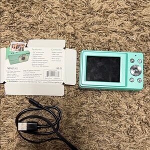 Vivitar Aqua Blue Digital Camera